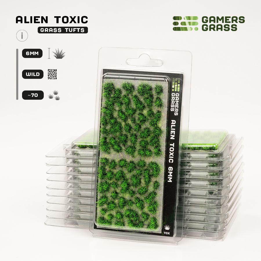 Gamers Grass - Alien Toxic 6mm - Wild (GGA-TX)