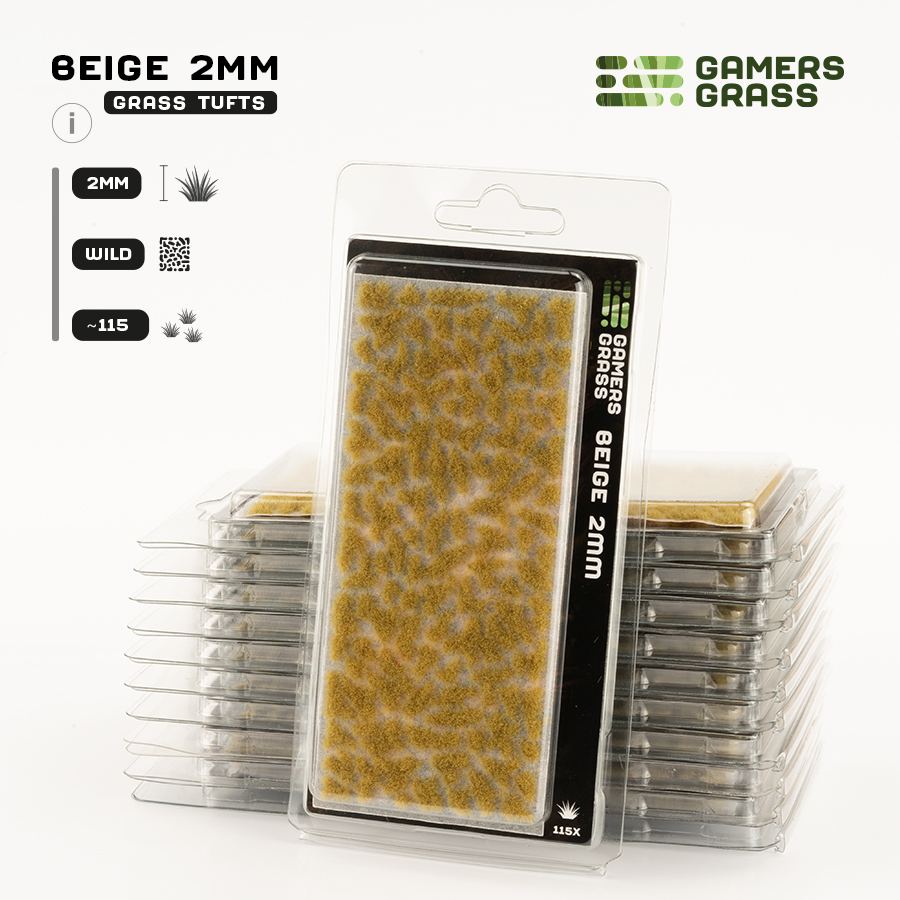 Gamers Grass - Beige 2mm (GG2-BEI)