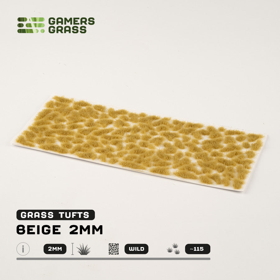Gamers Grass - Beige 2mm (GG2-BEI)