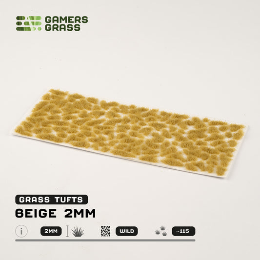 Gamers Grass - Beige 2mm (GG2-BEI)