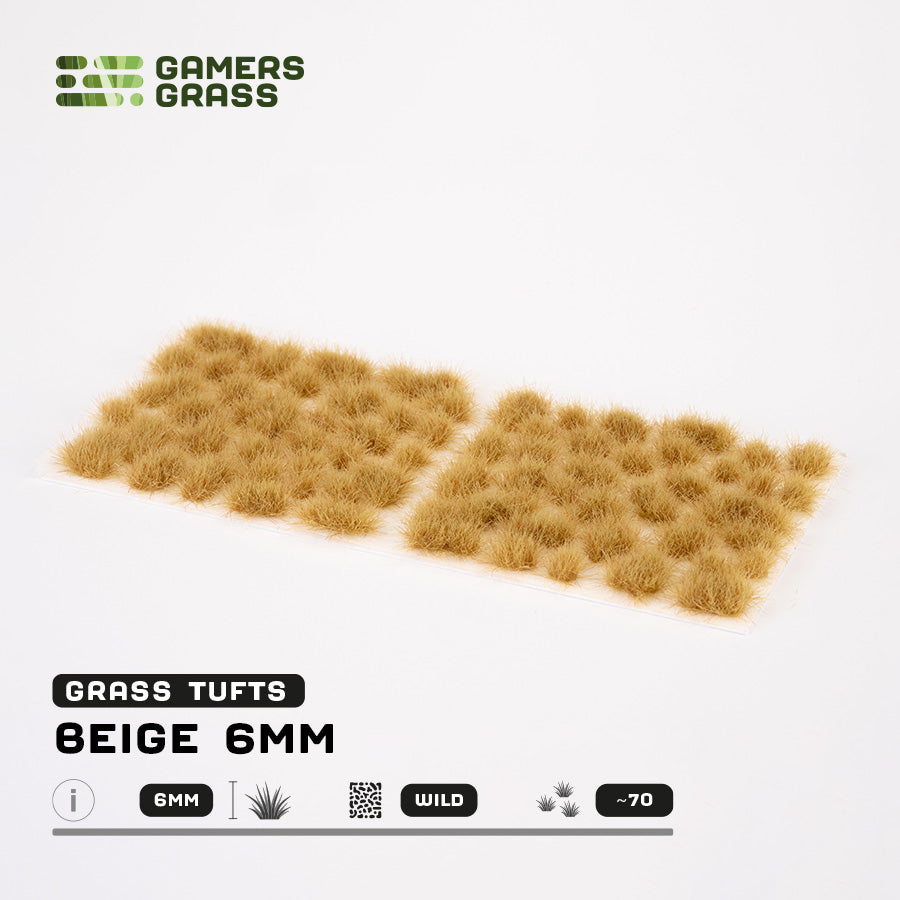 Gamers Grass - Beige 6mm - Wild (GG6-BE)