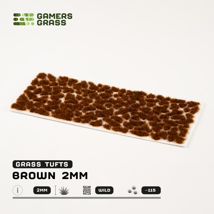 Gamers Grass - Brown 2mm (GG2-B)
