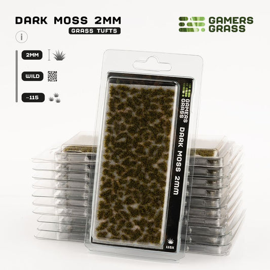 Gamers Grass - Dark Moss 2mm (GG2-DMO)