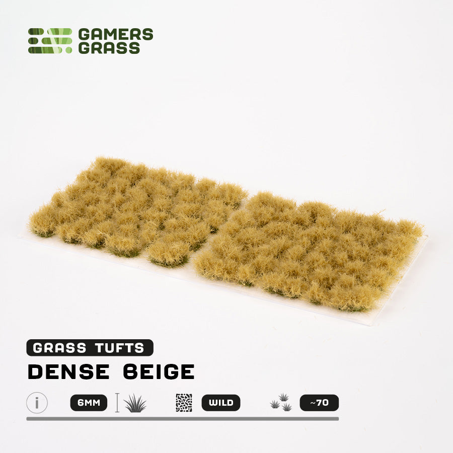 Gamers Grass - Dense Beige 6mm - Wild (GGD6-BE)