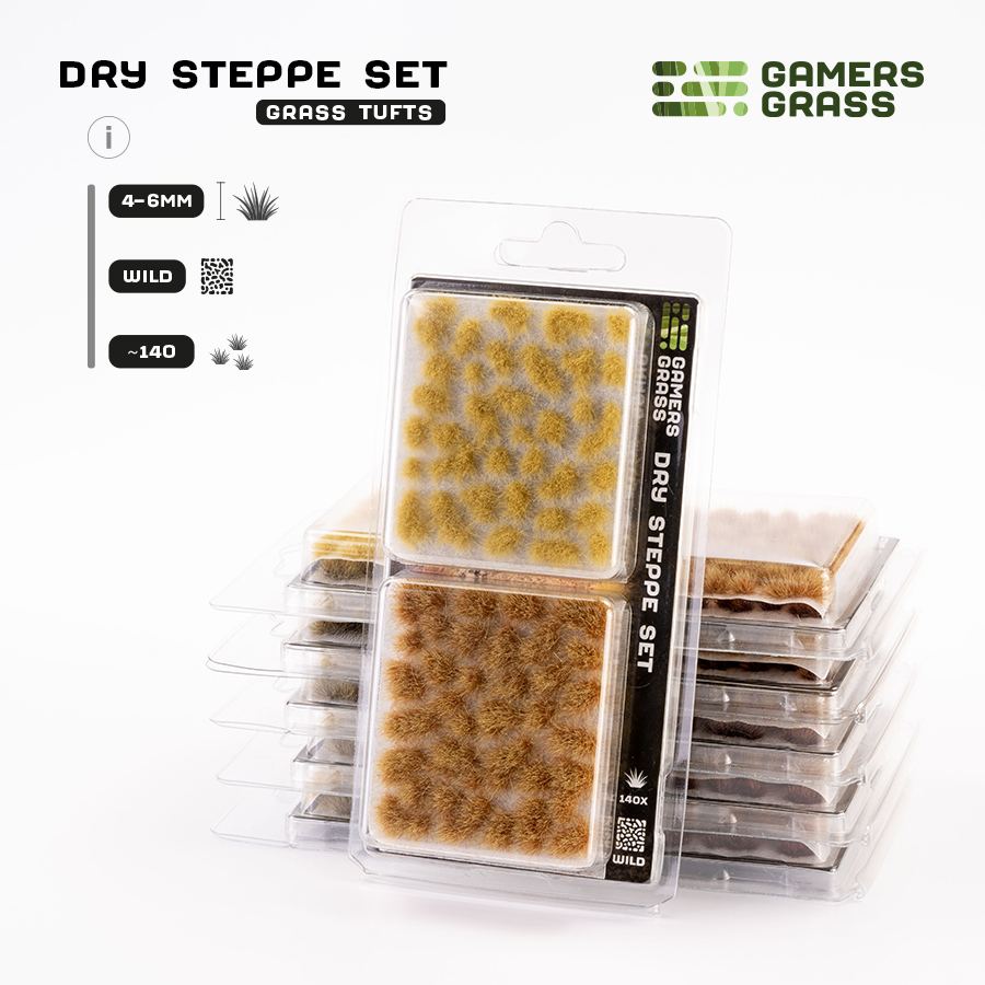 Gamers Grass - Dry Steppe Set - Wild (GGSET-DS)