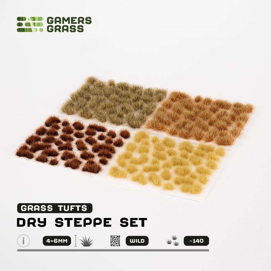 Gamers Grass - Dry Steppe Set - Wild (GGSET-DS)