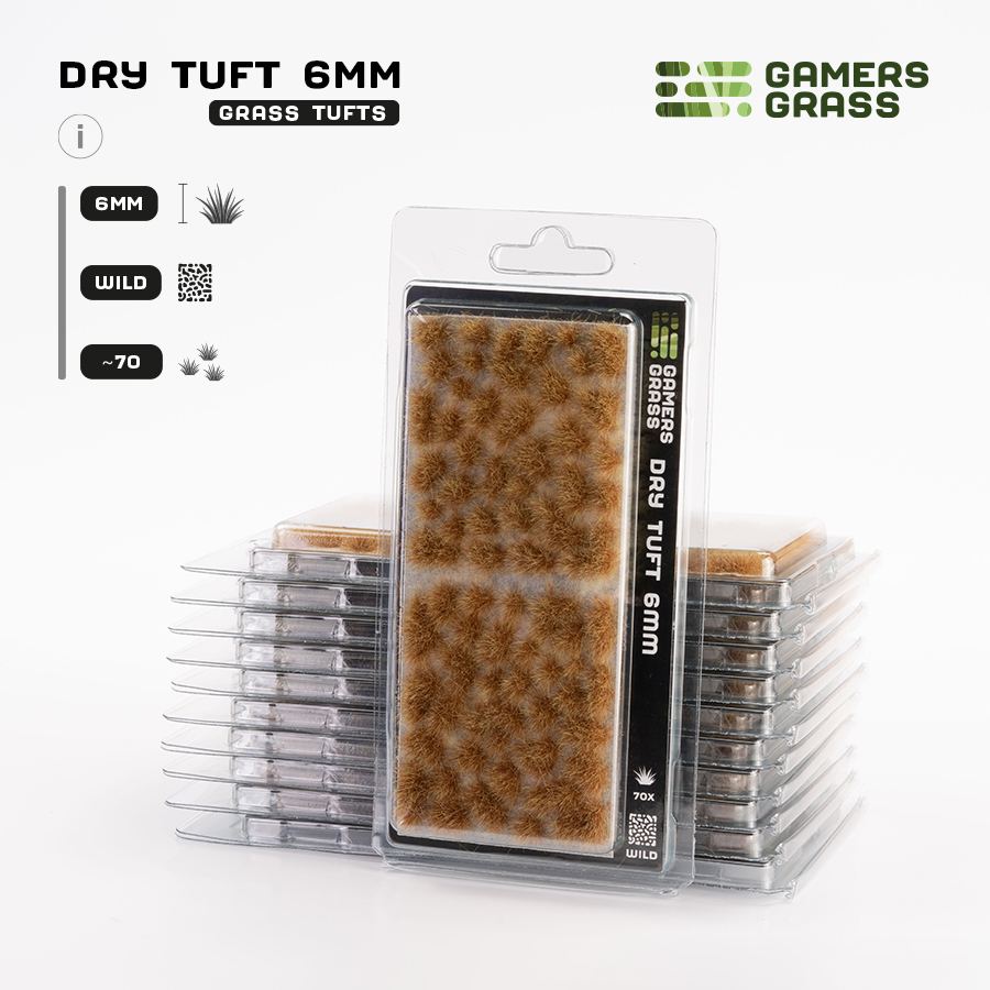 Gamers Grass - Dry Tuft 6mm - Wild (GG6-DT)