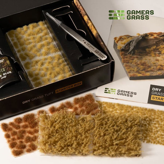 Gamers Grass - Tuft Starter Boxes - Dry Grass Tuft Starter Box (GGSB-D)
