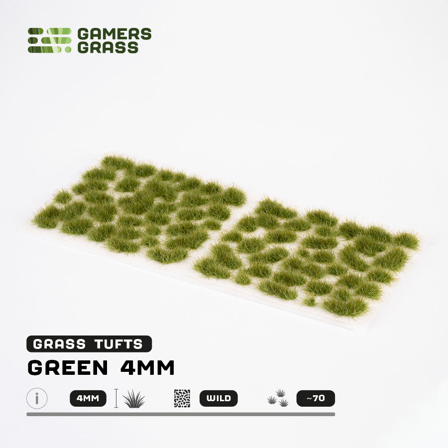 Gamers Grass - Green 4mm - Wild (GG4-G)