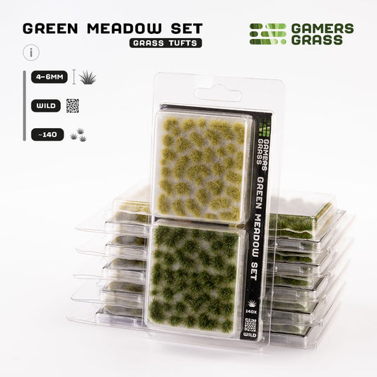 Gamers Grass - Green Meadow Set - Wild (GGSET-GM)
