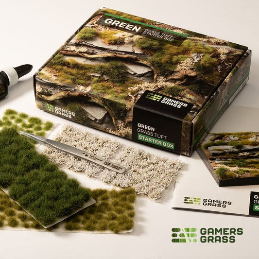Gamers Grass - Tuft Starter Boxes - Green Grass Tuft Starter Box (GGSB-G)