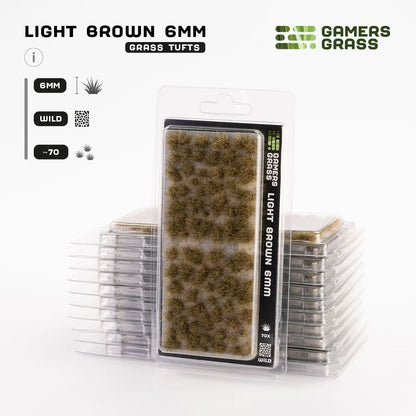 Gamers Grass - Light Brown 6mm - Wild (GG6-LB)