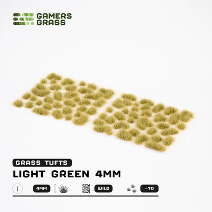Gamers Grass - Light Green 4mm - Wild (GG4-LG)