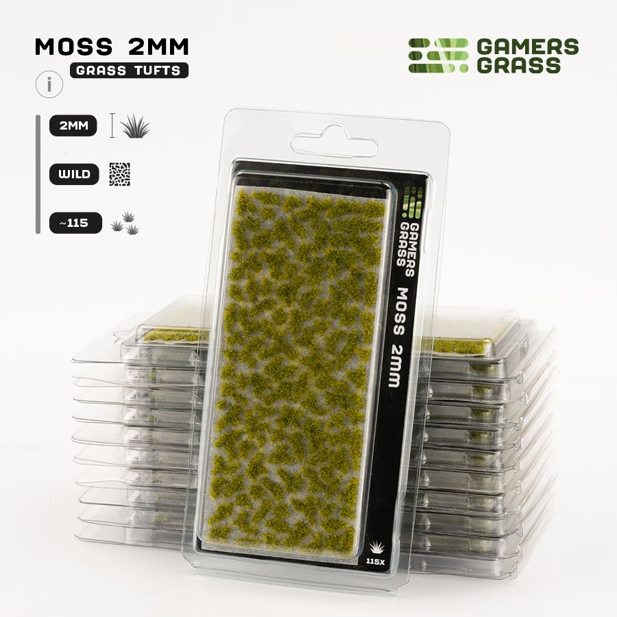 Gamers Grass - Moss 2mm (GG2-MO)