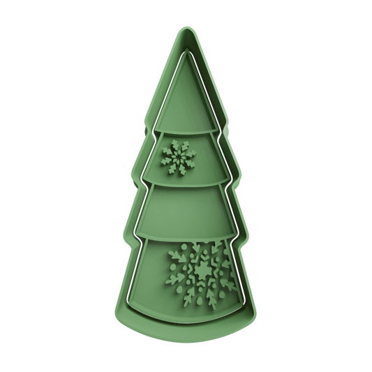 Christmas Tree Cookie Cutter 3 - 3D printed Christmas cookie cutter
