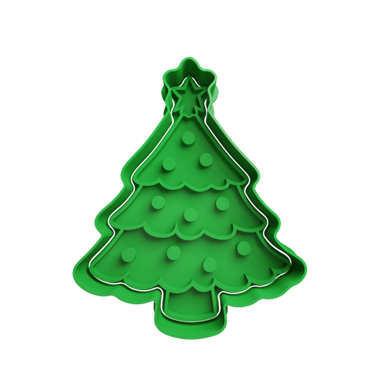 Christmas Tree Cookie Cutter 9 - 3D printed Christmas cookie cutter