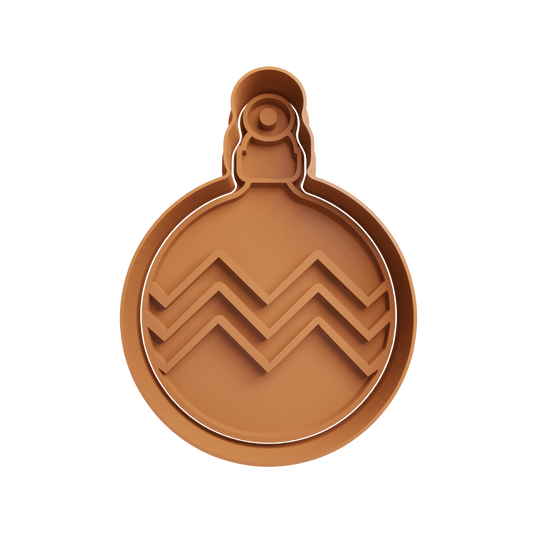 Christmas Bubbles Cookie Cutter 2 - 3D printed Christmas cookie cutter