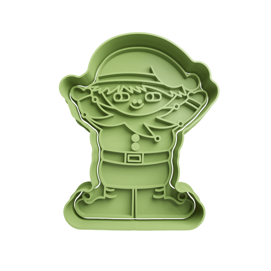 Santa’s Helper Cookie Cutter 8 - 3D printed Christmas cookie cutter