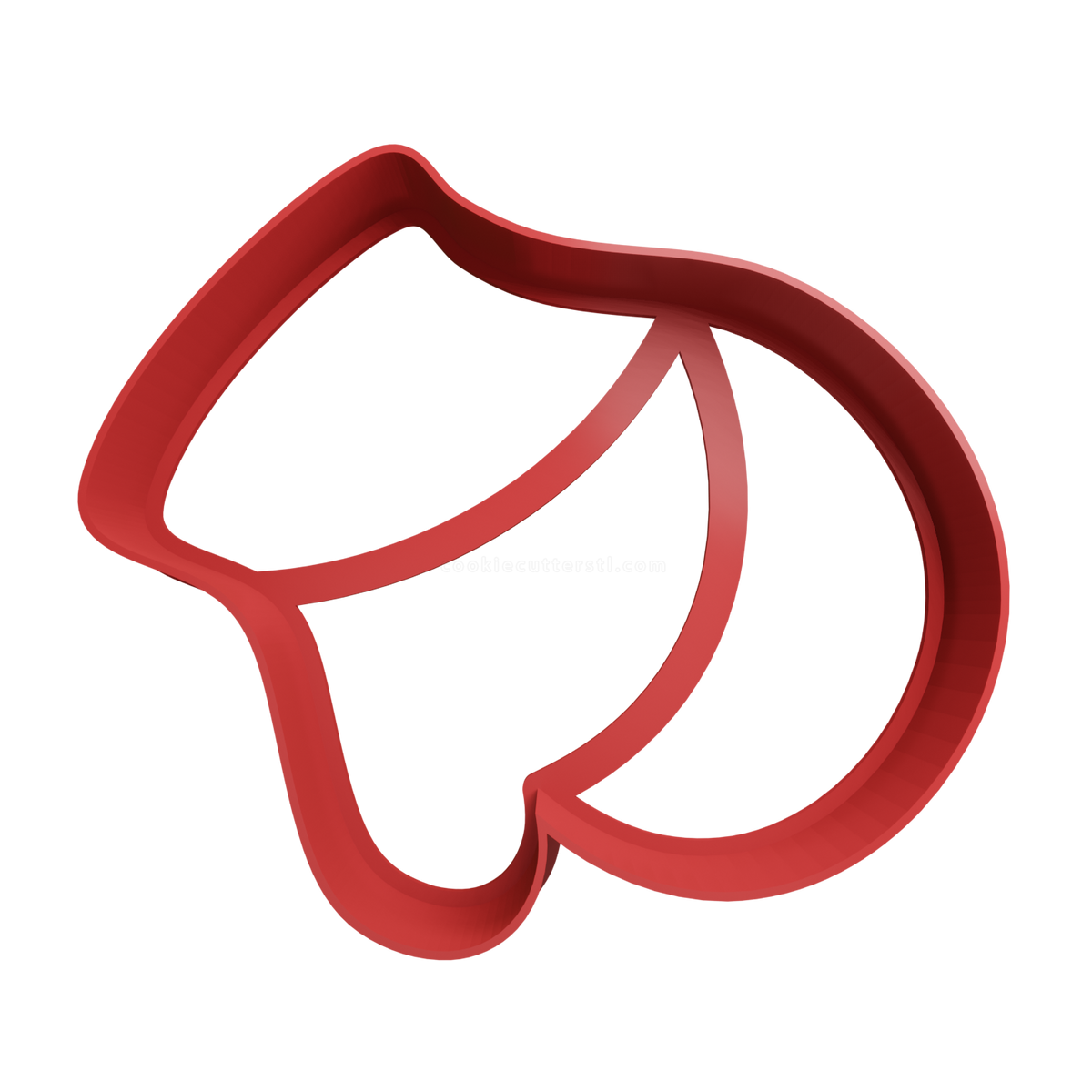 Christmas Gloves Cookie Cutter - 3D printed Christmas cookie cutter