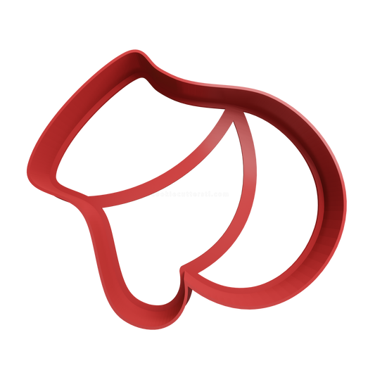 Christmas Gloves Cookie Cutter - 3D printed Christmas cookie cutter