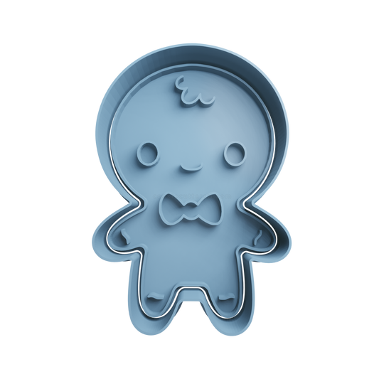 Gingerbread Man Cookie Cutter 1 - 3D printed Christmas cookie cutter
