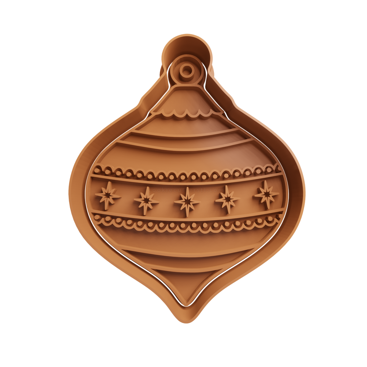 Christmas Ornaments Cookie Cutter 6 - 3D printed Christmas cookie cutter