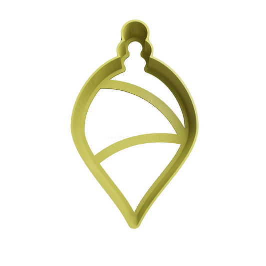 Christmas Ornaments Cookie Cutter - Style 2 - 3D printed Christmas cookie cutter