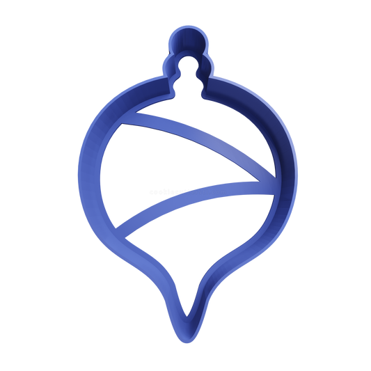 Christmas Ornaments Cookie Cutter - Style 3 - 3D printed Christmas cookie cutter
