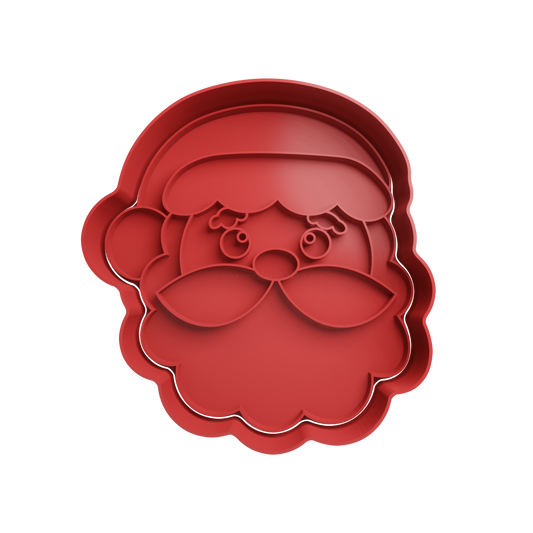Santa Claus Cookie Cutter 14 - 3D printed Christmas cookie cutter