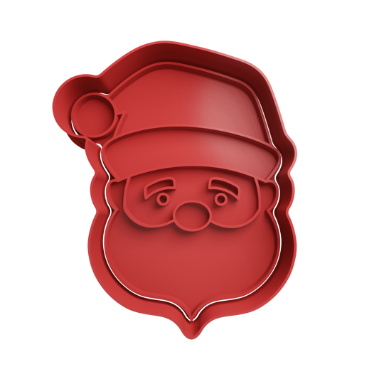 Santa Claus Cookie Cutter 16 - 3D printed Christmas cookie cutter