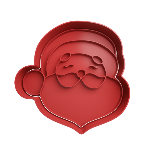 Santa Claus Cookie Cutter 17 - 3D printed Christmas cookie cutter