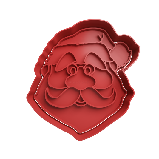 Santa Claus Cookie Cutter 22 - 3D printed Christmas cookie cutter