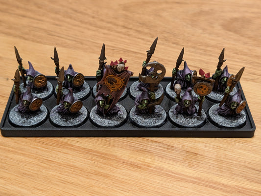Magnet-Ready Round-to-Square Movement Conversion Trays - Warhammer: The Old World - Painted Miniature Showcase & Kit Overview