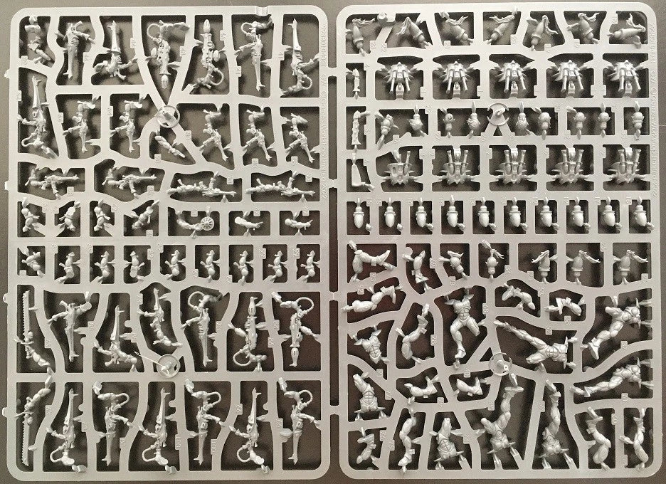 Warhammer 40k: Aeldari Guardians Full Sprue Set (11 Models - Complete Box Sprues)