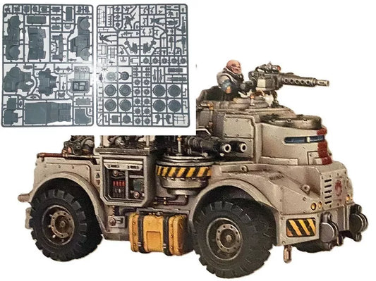 Warhammer 40k: Genestealer Cults Goliath Truck / Rockgrinder Plastic Sprue Set