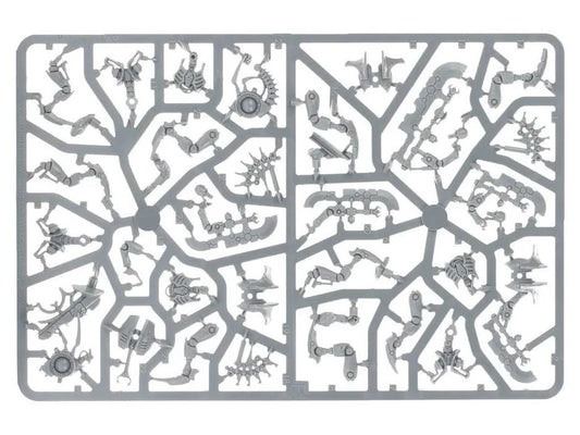 Warhammer 40k Necrons: Ophydian Destroyers x3 + Plasmacyte (New on Sprue) - Genuine Games Workshop Warhammer Miniature Kit