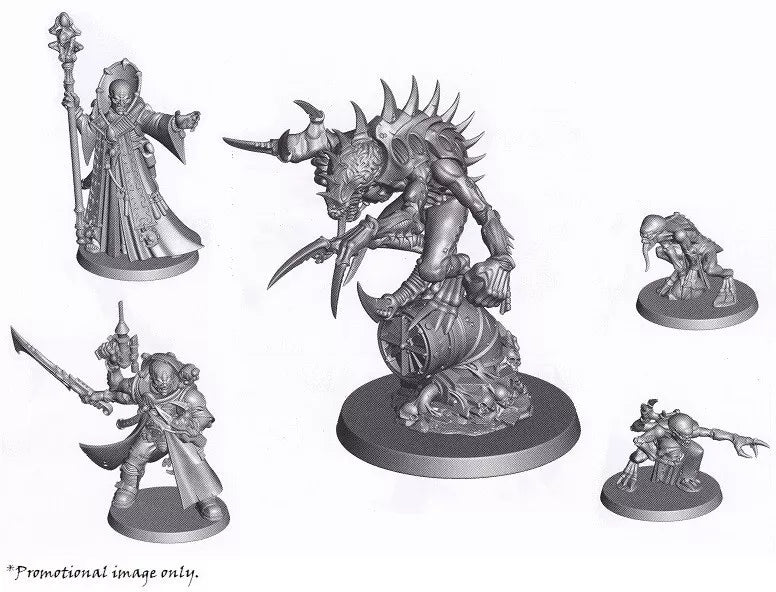 Warhammer 40k: Genestealer Cults Broodcoven Plastic Sprue Set (5 Models)