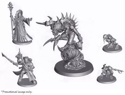 Warhammer 40k: Genestealer Cults Broodcoven Plastic Sprue Set (5 Models)
