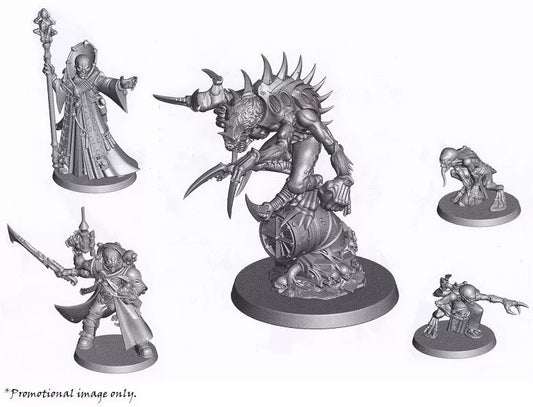 Warhammer 40k: Genestealer Cults Broodcoven Plastic Sprue Set (5 Models)