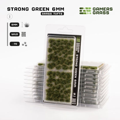 Gamers Grass - Strong Green 6mm - Wild (GG6SG)