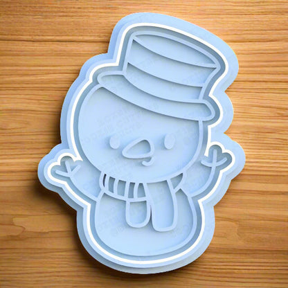 Christmas Cookie Cutter & Embosser Cutter 2pce Set 1