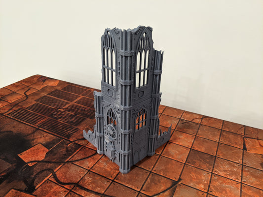 Warhammer 40k Terrain ruins Basilica Administratum style replica