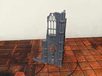 Warhammer 40k Terrain ruins Basilica Administratum style replica
