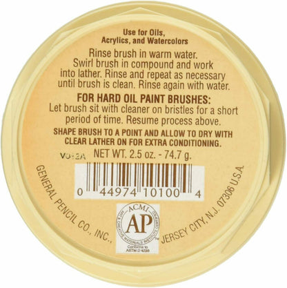 The Masters Brush Cleaner & Preserver (2.5 oz / 74.7g) - Tub #101-BJ