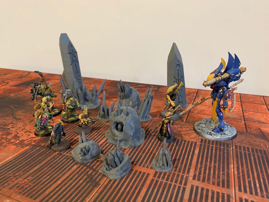 Warhammer 40k Terrain Necrons Crystals