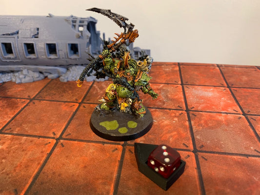 Dice holder wound counter