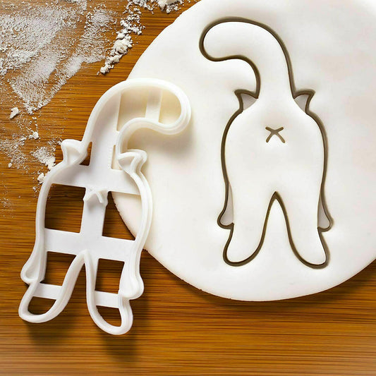 Cat Butt Cookie Cutter & Embosser Cutter